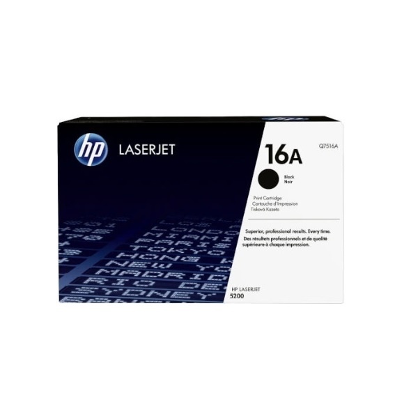 HP 정품토너 No.16A Q7516A 검정 (LJ5200/12000매)