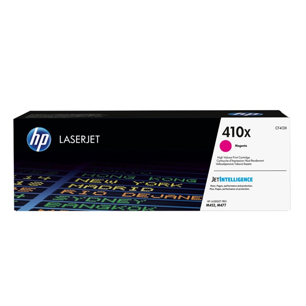 HP 정품토너 No.410X CF413X 빨강 (M452dn/5000매)