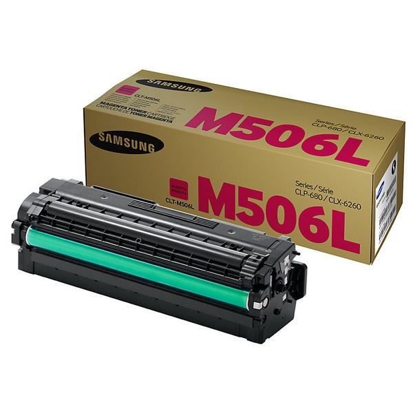 삼성 정품토너 CLT-M506L 빨강 (CLP-680ND/3500매)