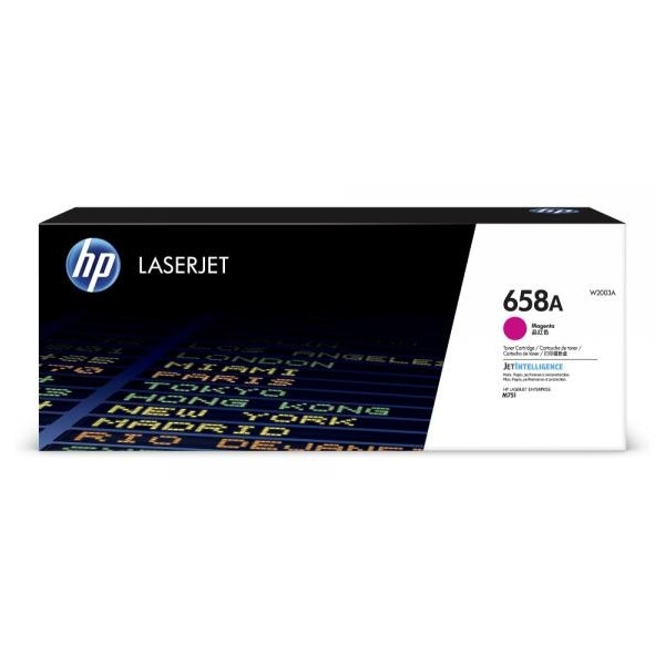 HP 정품토너 NO.658A W2003A 빨강 (M751d/6000매)
