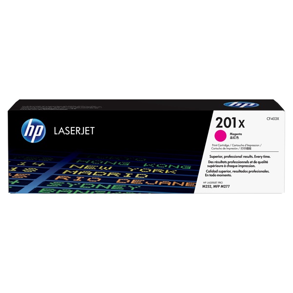 HP 정품토너 No.201X CF403X 빨강 (M252dw/2300매)