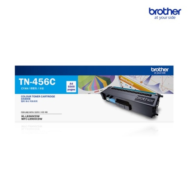 Brother 정품토너 TN-456C 파랑 (L8360CDW/6500매)