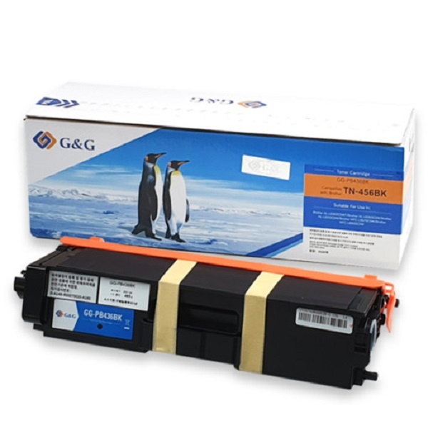 [호환] G&G 브라더 호환토너 TN-456BK (검정 6.5K)