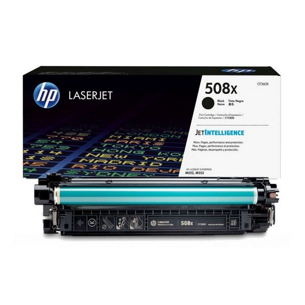 HP 정품토너 No.508X CF360X 검정 (M552dn/12500매)