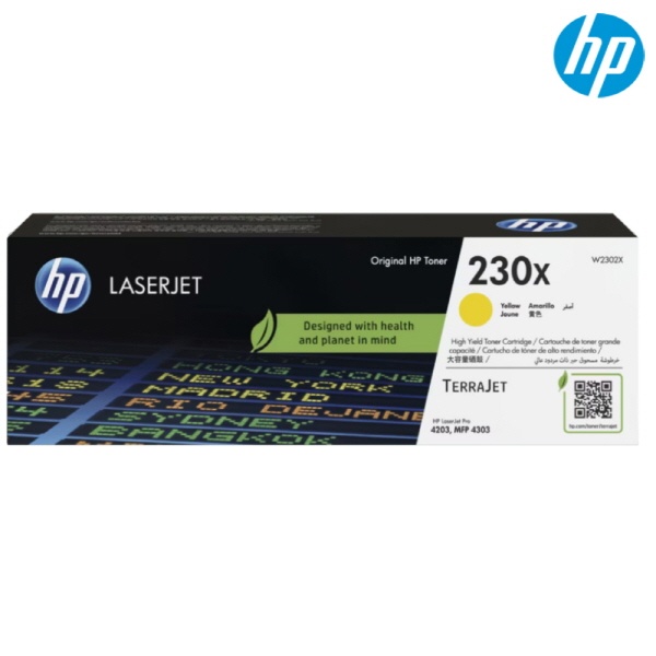 HP 정품토너 No.230X W2302X 노랑 (4203dn/5500매)