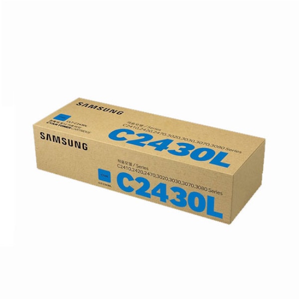 삼성 정품토너 CLT-C2430L 파랑 (SL-C2420DW/3500매)