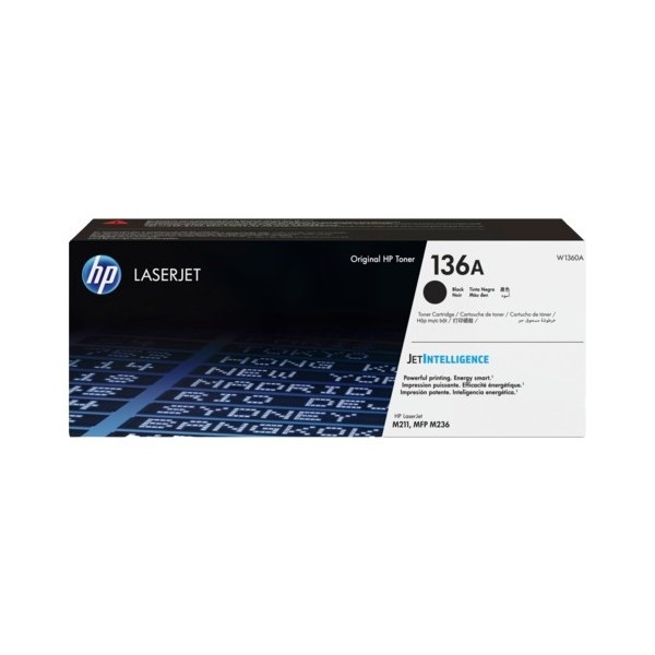 HP 정품토너 No.136A W1360A 검정 (M211d/1100매)