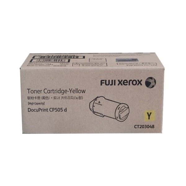 FUJIXEROX 정품토너 CT203048 노랑 (DP-CP505d/11000매)