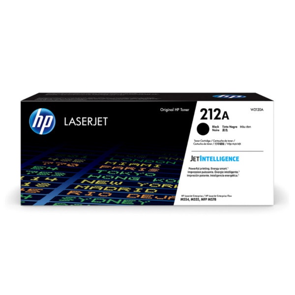 HP 정품토너 NO.212A W2120A 검정 (M554DN/5500매)