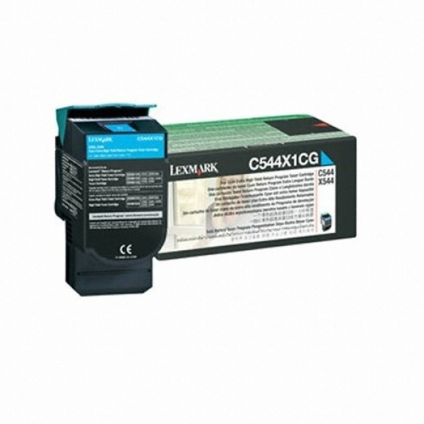 [LEXMARK] 정품토너 C544X1CG 파랑 (C544dn/4K)