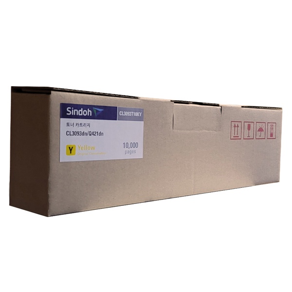 [신도리코] 정품토너 CL3093T10KY 노랑 (Q421dn/10K)