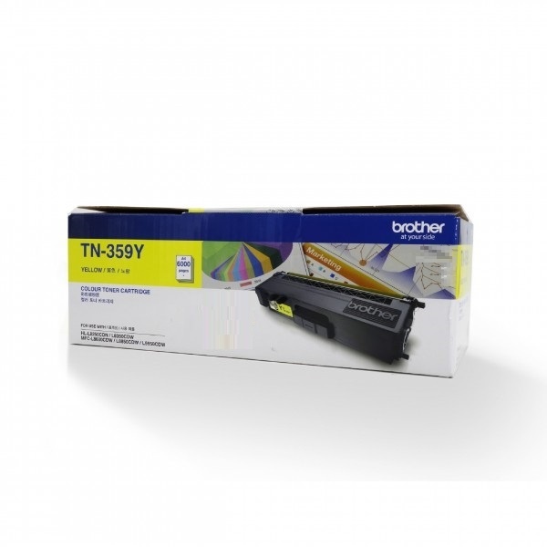 Brother 정품토너 TN-359Y 노랑 (L8350CDW/6000매)