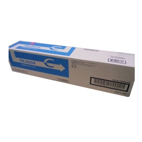KYOCERA 교세라 정품토너 TK-8604KC 파랑 (FS-C8650DN/20K)