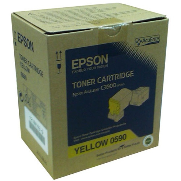 [EPSON] 정품토너 S050590 노랑 (C3900/6K)