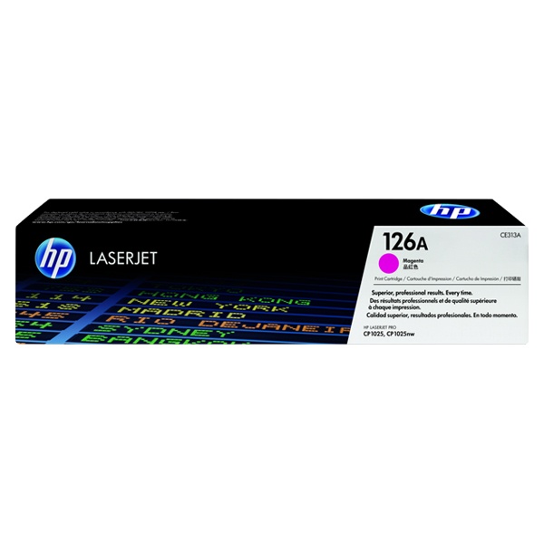 HP 정품토너 No.126A CE313A 빨강 (CP1025nw/1000매)