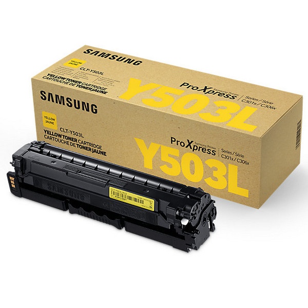 [삼성전자] 정품토너 CLT-Y503L 노랑 (SL-C3010ND/5K)