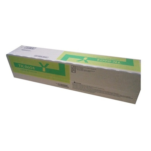 KYOCERA 교세라 정품토너 TK-8604KY 노랑 (FS-C8650DN/20K)