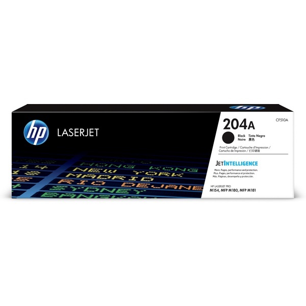 HP 정품토너 No.204A CF510A 검정 (M154nw/1100매)