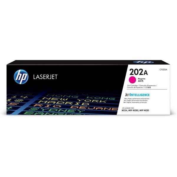 HP 정품토너 No.202A CF503A 빨강 (M280nw/1300매)