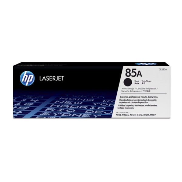 HP 정품토너 No.85A CE285A 검정 (P1102w/1600매)