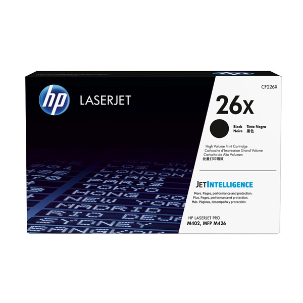 HP 정품토너 No.26X CF226X 검정 (M402dn/9000매)